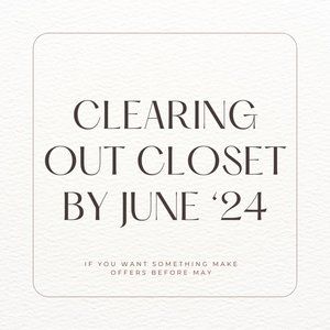 Clearing Out Closet this Spring to Start Fresh